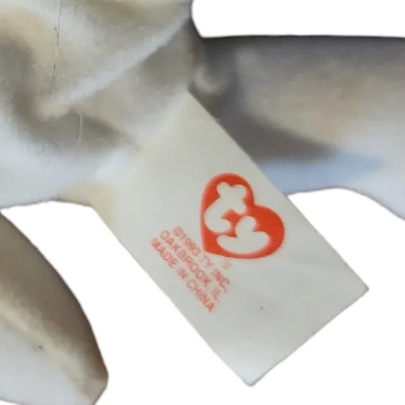 Vtg 93 McDonald's TY Teenie Beanie Babies Maple The Polar Bear, Ty, Canada Leaf - Picture 4 of 5